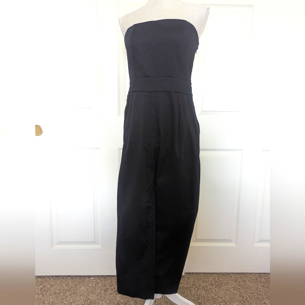 Kate Spade Strapless Black Jumpsuit - Picture 3 of 7